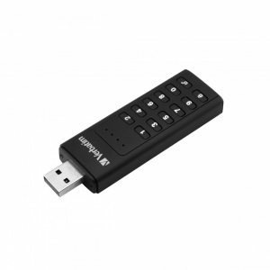 Pen Drive 128GB Verbatim Keypad Secure fekete USB 3.0 (49429)